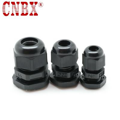 China Low price waterproof electrical waterproof metal case CNBX pg13.5 plastic cable gland rubber for sale