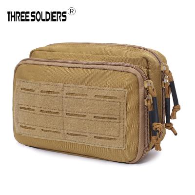 China Map Pouch Molle Gear Pouch Molle Admin Pouch EDC Tactical Tool Bag with Map Sleeve EMT First Aid Pouch Molle Attachment Duty Instrument Bag for sale