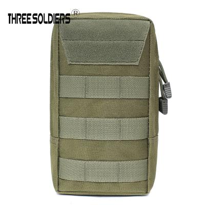 China Outdoor Tactical Medical Waist Bag Molle Pouch Magazine EDC Pouch Utility Camping Hunting Fanny Pack Mobile Phone Waist Pouch for sale