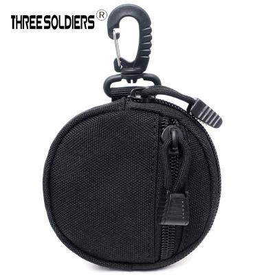 China Utility Pouch Mini Purse Key Holder Pouch Molle Pouch Coin Bag Wallet Pouch Tactical Coin Bag with Hook for Hunting Tool Bag Camping for sale