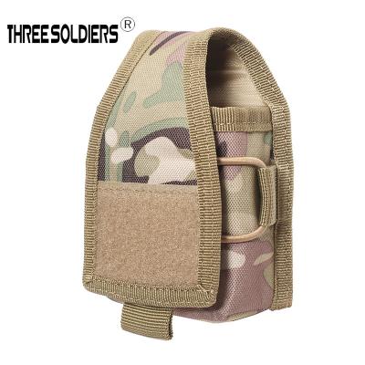 China Can Add It To Invest Tactical Molle Radio Walkie Talkie Pouch For Hunting Portable Holster Camper Carry Bag Waist Bag Holder Pouch Interphone for sale