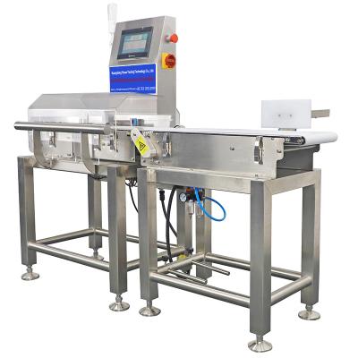 China 304 Stainless Steel Conveyor High Speed ​​Automatic Check Weigher For Producing Line for sale