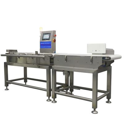 China High Accuracy Stainless Steel SUS304 Weight Controller Dynamic Check Weigher Weighing Conveyor Belt for sale