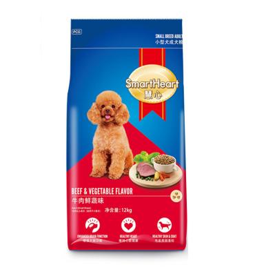 China Smart Heart Stocked Develop Immunity Small Breed Dog Food 12kg for sale