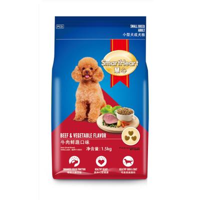 China Smart Heart Stocked Develop Immunity Small Breed Large Breed Dog Food 1.5kg for sale