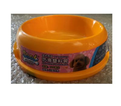 China Medium Large Pet Bowl Dog Bowl Non-slip Small Pet Stocked Feeding Bowl Easy To Clean for sale