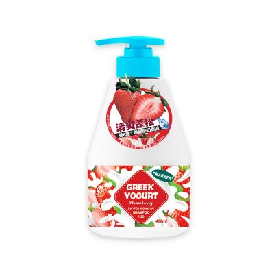 China Pet Shampoo Strawberry Honey Peach Vanilla Mango Fruity Orange Blueberry With Yogurt Shampoo 400ml for sale