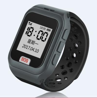 China 2G GPS Watch for senior Heart Rate Monitor Pedometer App Transparent Screen for sale