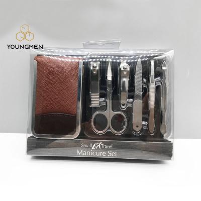 China 6PCS Stainless Steel Manicure Kit Personal Grooming Kit With PU Bag YM_V1007 for sale