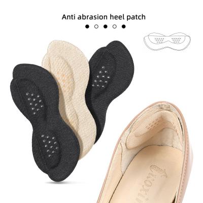 China Paste Inside Hot Selling Custom Shoe Foam Heel Grip Foot Heel Liner Anti-Wear Stickers For High Heels for sale