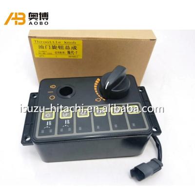 China R210-7 R215-7 R250-7 Excavator Throttle Knob Switch Box 21N8-20506 R215-7 R225-7 R250-7 R305-7 R375-7 for sale