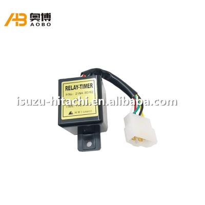 China R215-7 R225-7 R300-7 R350-7 Excavator Electric Parts 24V Relay Timer 21N4-00762 R215-7 R225-7 R300-7 R350-7 for sale