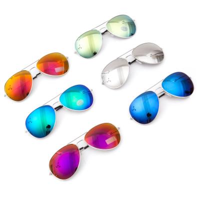 China Fashion Sunglasses Fahion Metal Polarized UV400 Colored Lens Silm Frame Designer Ladies Men Shades Sunglasses MY58 for sale