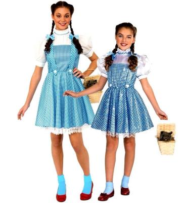 China The Wizard of Oz Dorothy Ladies Child Fancy Dress Polyester Costume Deluxe Book Week KO464 for sale