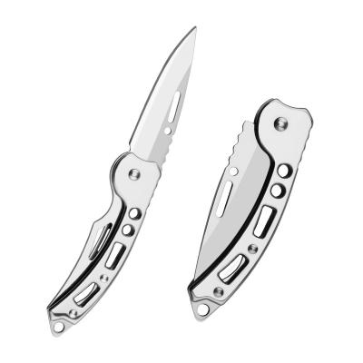 China Wholesale Non-variable full mini small black steel pocket knife with back clip for sale for sale