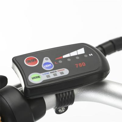 China Electirc Bike 24/36/48 V lithium battery indicator headlight e bike mountain bicycle kit LED display electric machine for sale