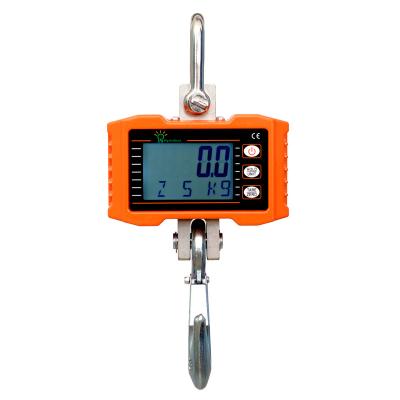 China Ss/Aluminum Alloy 100kg-1000kg High Precision OCS-S Alloy Portable Hanging LCD Digital Display Weight Crane Aluminum Electronic Scale for sale