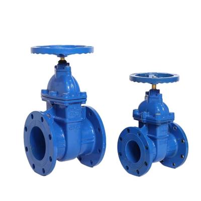 China General DN80/100 Copper Stem Safety Clamp Manual Control Slide Gate Valve and Core Seal High Quality Underground Industrial Valves for sale