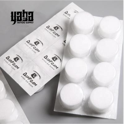 China YABA Disposable Tattoo Dipfoam 0.25mm Thickness Disposable Tattoo Needle Cartridges Dip Foam For Replace Color for sale