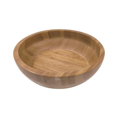 China Factory Supply Wholesale Price Viable Wooden Salad Bowl Set Buffalo Wood Plaid for sale