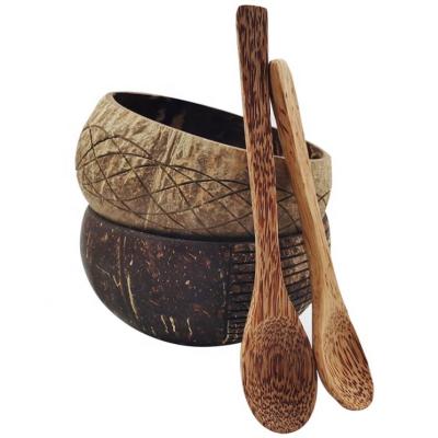 China Wholesale Price Sustainable Kitchen Supply Factory Coconut Wood Bowl for sale