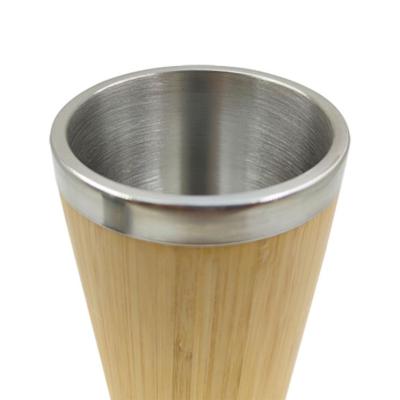 China Factory Supply Wholesale Price Sustainable Thermos Mugs Bamboo for sale