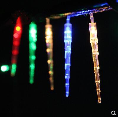 China Decoration Christmas Led Light Icicle Shape LED String Light For Xmas Holiday Festival Party Decoration Led Waterproof Outdoor Lighting New Design for sale