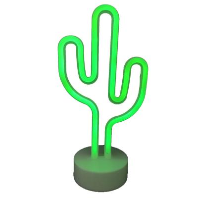 China decorative cactus christmas with led tree cactus light for sale