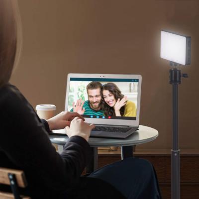 China W140RGB Portable Mini Video Conferencing Lighting Kit Photographic Mini On-Camera RGB LED Fill Light for Youtube Vlog for sale