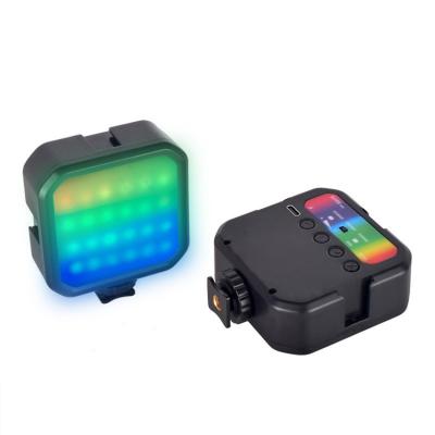 China 2021 Hot Selling Colorful Video Mini Lamp Portable Photography Light for sale