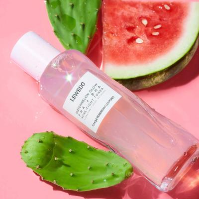 China Exfoliating Toner Oem Manufacturer Acne Cucumber Tea Tree Aha BHA Pha Watermelon Nutrient Skin Toner With Hyaluronic Acid for sale