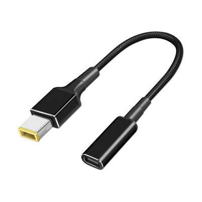 China COMPUTER PD 100W Cables With E-Marker 5A 20V Fast Charging Type C Plug Female Change DC USB Male Power Cable For Laptop for sale