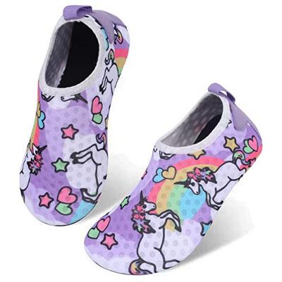 China Fashion Trend New Arrivals Unisex Toddler Soft Kids Swim Water Barefoot Shoes With Quick Dry Toes Kids Boys Girls Beach Shoes for sale