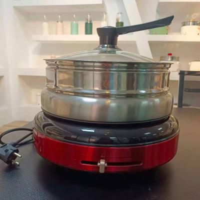 China Multi Functional Hotpot Multi Cooker Hotel Electric Hot Pot / Stove / Steaming for sale