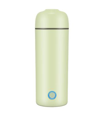 China 360 Degree Base Portable Mini Electric Water Heater Rotation Kettle Travel Mug for Outdoor Countryside Use for sale