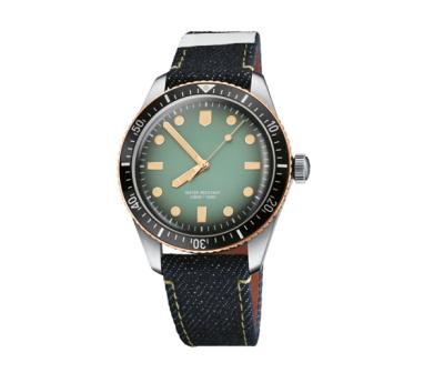 China DIVER Stainless Steel Automatic Diver Watch With Ceramic Watch Bezel , Mens Designer Watches Famous Brands for sale