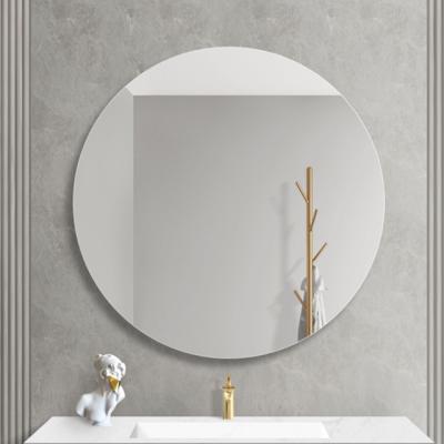 China Bathroom Modern Full Frame Round Mirror Home Large Rectangular Aluminum Mirror Rectangular Aluminum Mirror for sale