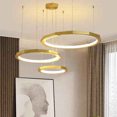 Китай Modern Home Hotel Modern Art Design Luxury Gold Large Led Chandelier Pendant Light продается