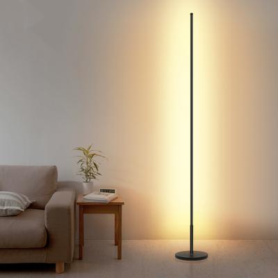 Chine Modern Hot Sale High Quality Led Single Round Standing Dimming Lower Warm Light Floor Lamp à vendre