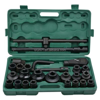 China Auto Maintenance 26 Pcs Heavy Duty Ratchet Socket Tool Kit Heavy Duty Repair Tool for sale