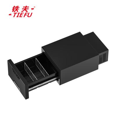 China 30L Drawer Luxury Multifunctional Refrigerator Hotel / Car Mini Fridge Black Multifunction Refrigerator With Drawers for sale