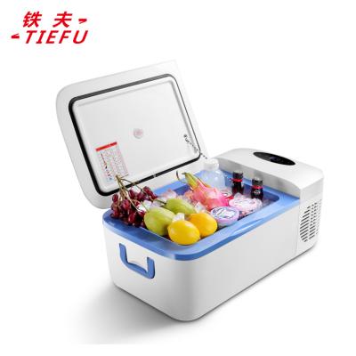 China China-chic New Home Used Refrigerators12L Portable Mini Fridge Single-zone Car Fridge for sale