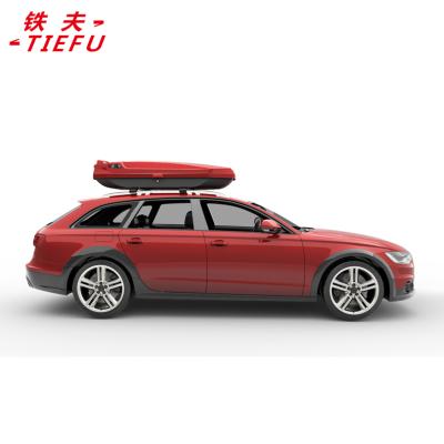 China Applicable Roof Rack System 700L Roof Rack System Large Storage Box Carrier Custom Car Roof Boxes New Design Best Hard Top Roof Luggage Waterproof Cargo Box for sale