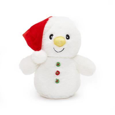 China Cute Plush Doll Christmas Soft Stuffed Doll Snowman Christmas Decoration for sale