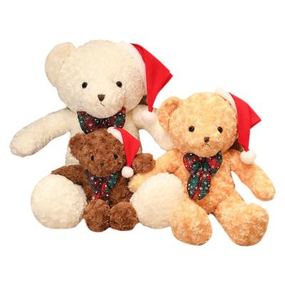 China Cute Doll Christmas Plush Toys Teddy Bear Brown Bear Plush Toy for sale