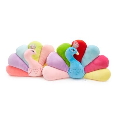 China Cute Doll Bird Plush Toy Customized Stuffed Peacock Plush Wonderful Cute Toy for sale