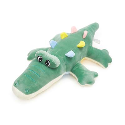 China Cute Animal Plush Doll Cartoon Crocodile Plush Stuffed Toy Baby Pillow Toy For Kids Large for sale