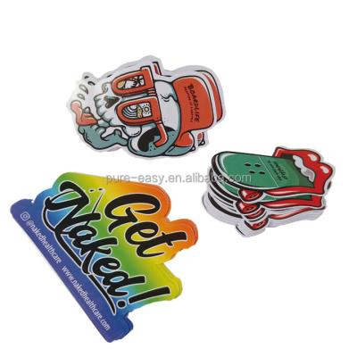 China Waterproof Custom UV Waterproof Adhesive Custom Die Cut Vinyl Stickers for sale