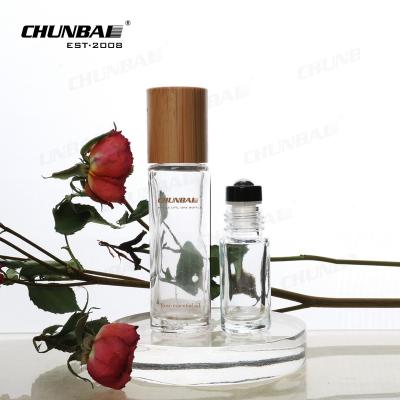 Chine Chinese Factory Luxury Large New Sample 30ml 50ml Roll On Bottles Perfume Oil Bamboo Bottles With Roll On Refill à vendre