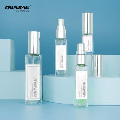 China Pocket Auto Aluminum White Matte / Amber / Clear / Green 5ml Skincare Bottle Refillable 8ml Glass Cologne Perfume Spray Bottle for sale